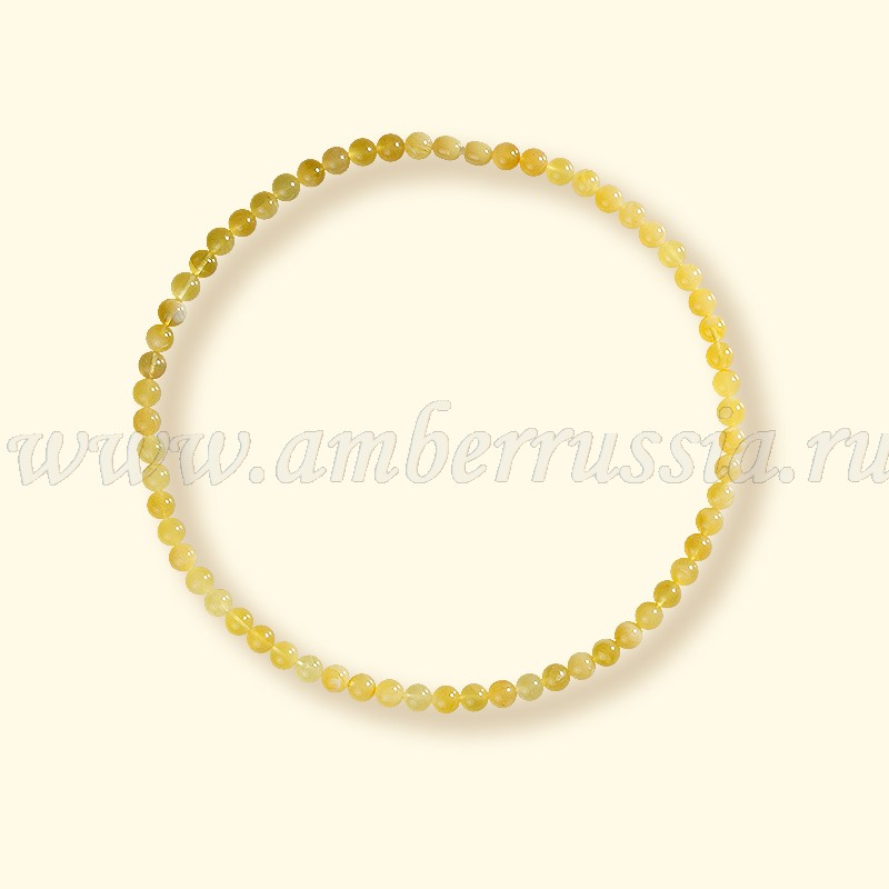 Бусы Янтарь